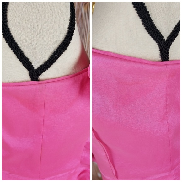 Jessica Simpson | Hotpink Strapless Flower Dress - Picture 8 of 8